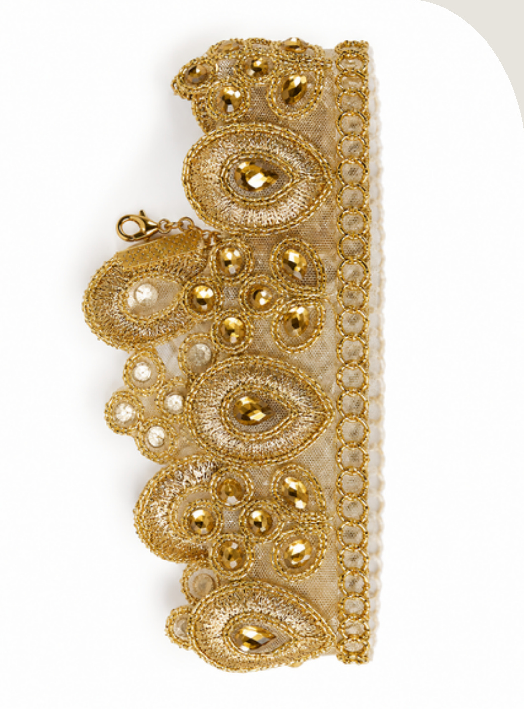 Choker Dorado bordado