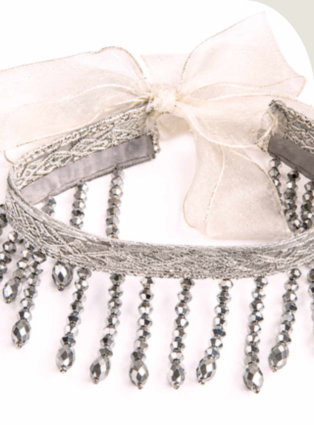 Choker Plata con cristales