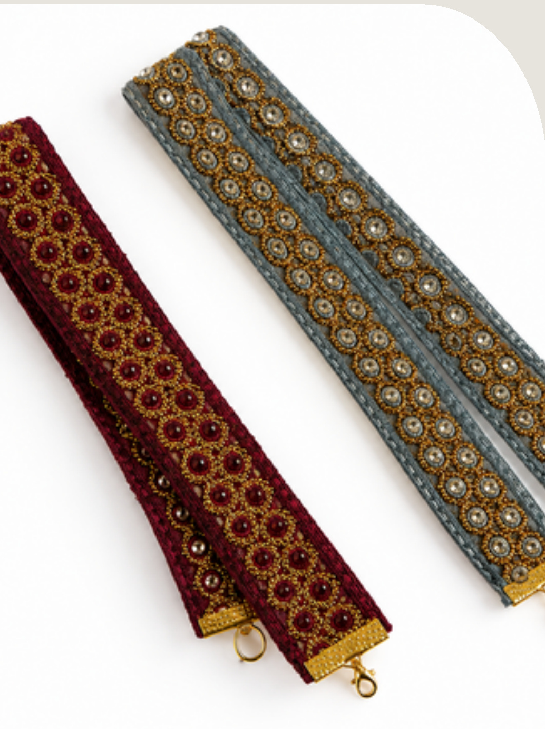 Chokers Azul y Burdeos