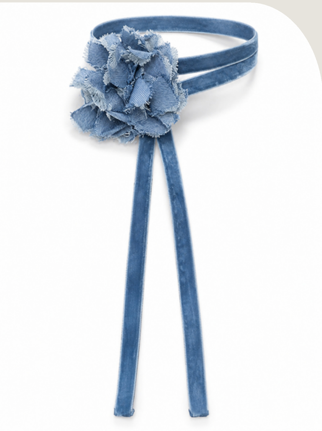 Choker Flor Vaquera tejano